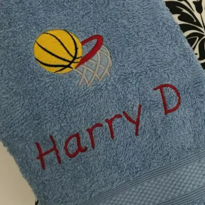 Basketball Gym Towel - Personalised