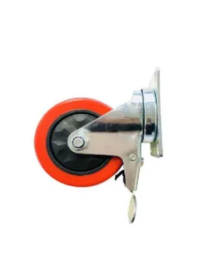 Caster 4" Swivel Locking For Chair Cart Cap 50