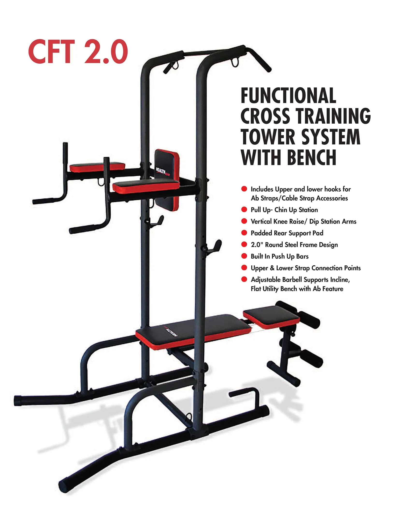 Cross Training Tower Bench System Home Gyms
