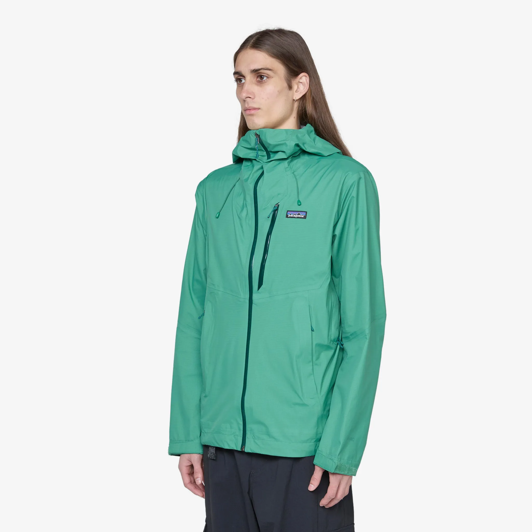 Granite Crest Rain Jacket Gather Green