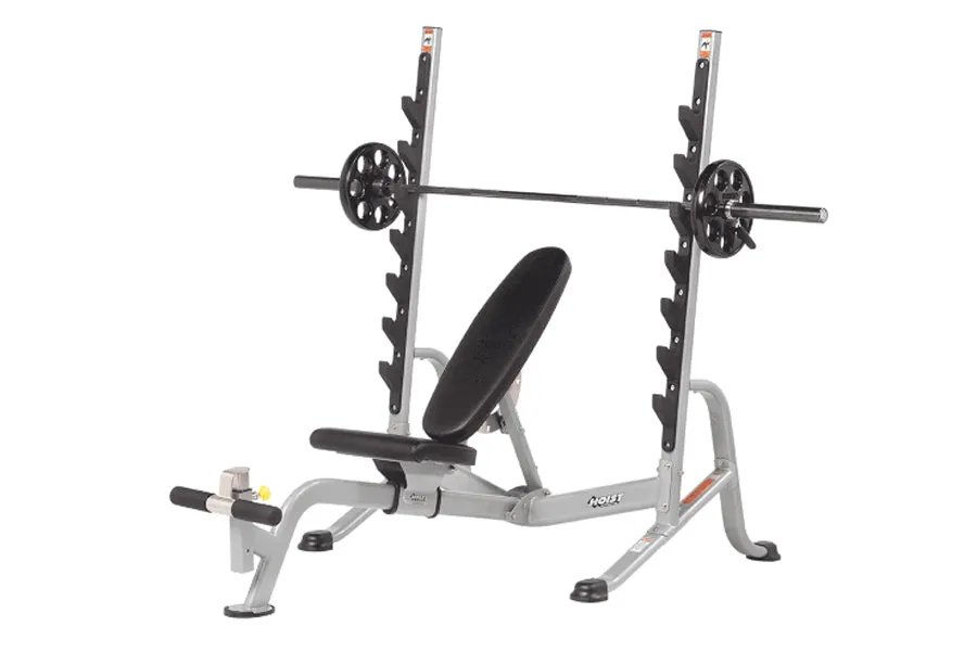 Hoist HF-5170 7-Position Olympic Bench Press (DEMO)  (🎉NEW YEAR'S SALE)