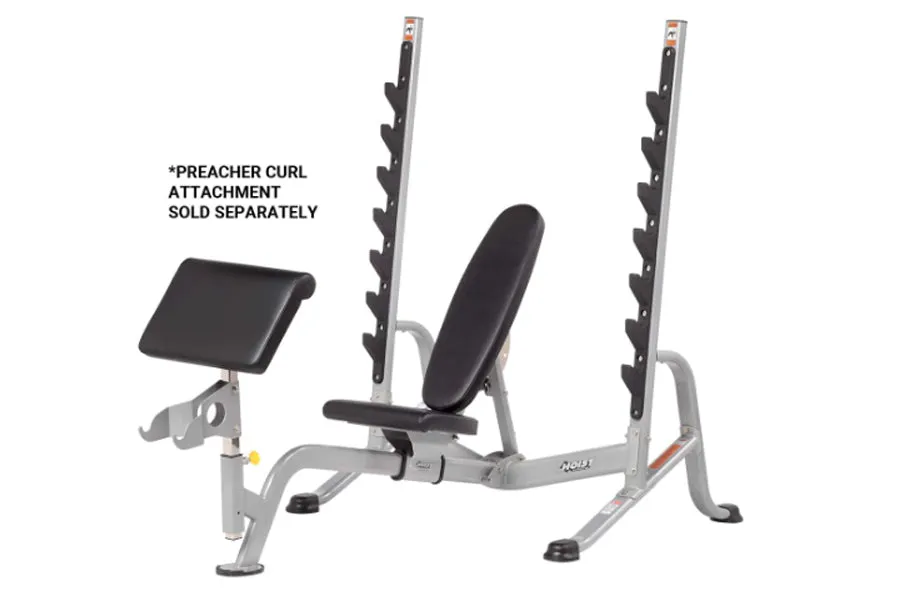 Hoist HF-5170 7-Position Olympic Bench Press (DEMO)  (🎉NEW YEAR'S SALE)
