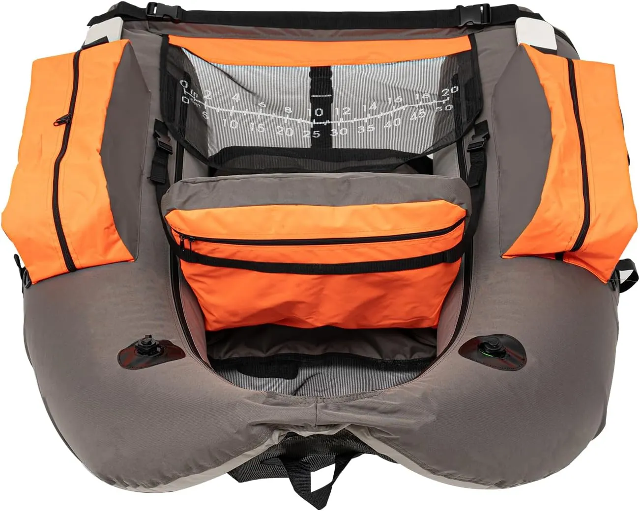 Inflatable Fishing Boat Outdoor Fishing Boat Portable Inflatable Float Tube Load Capacity 286lbs for Fishing Rafting Exploring