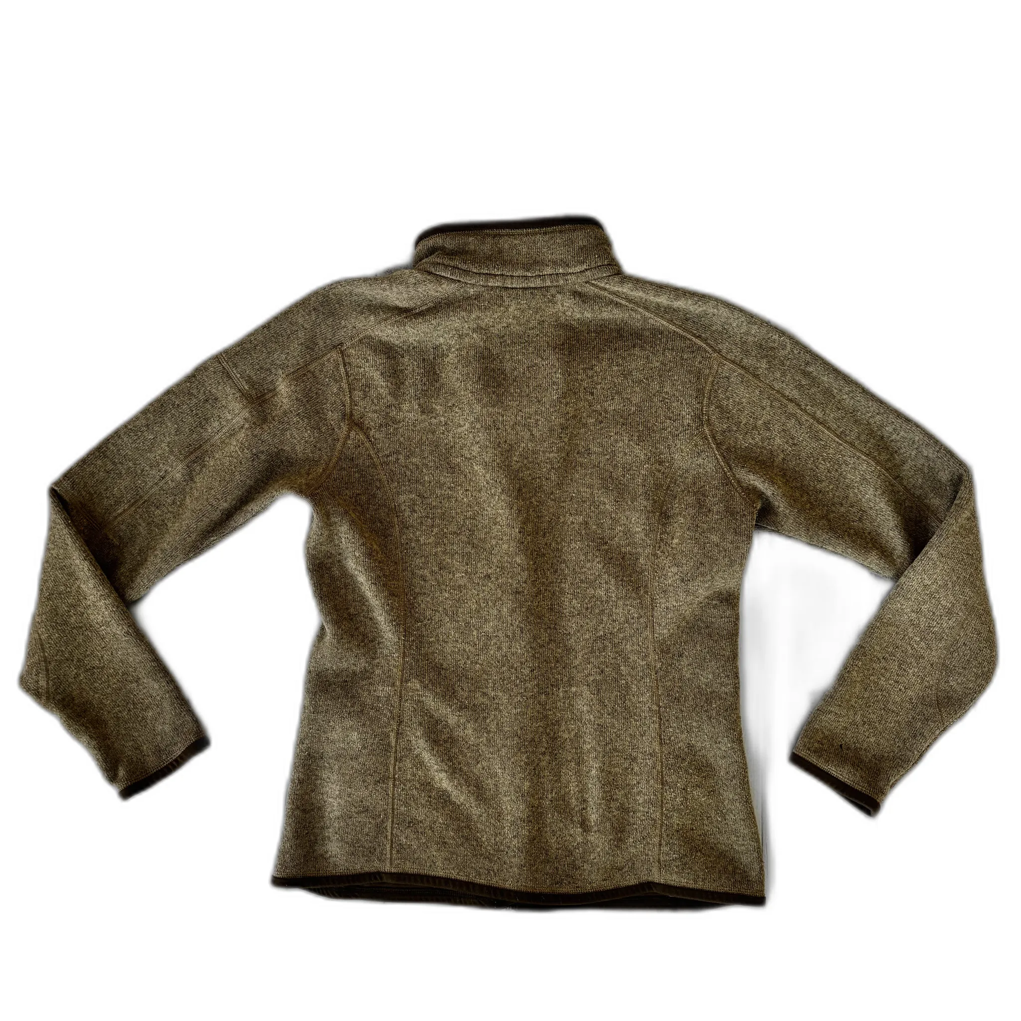 Jacket Fleece By Patagonia In Brown, Size: M