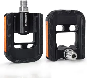 KABON Folding Bike Pedals, Bicycle Foldable Pedals with Aluminum, Universal 9/16 inch Non-Slip Cycling Pedals for Folding Bike, BMX Bike, Road Bike, Mountain Bike MTB