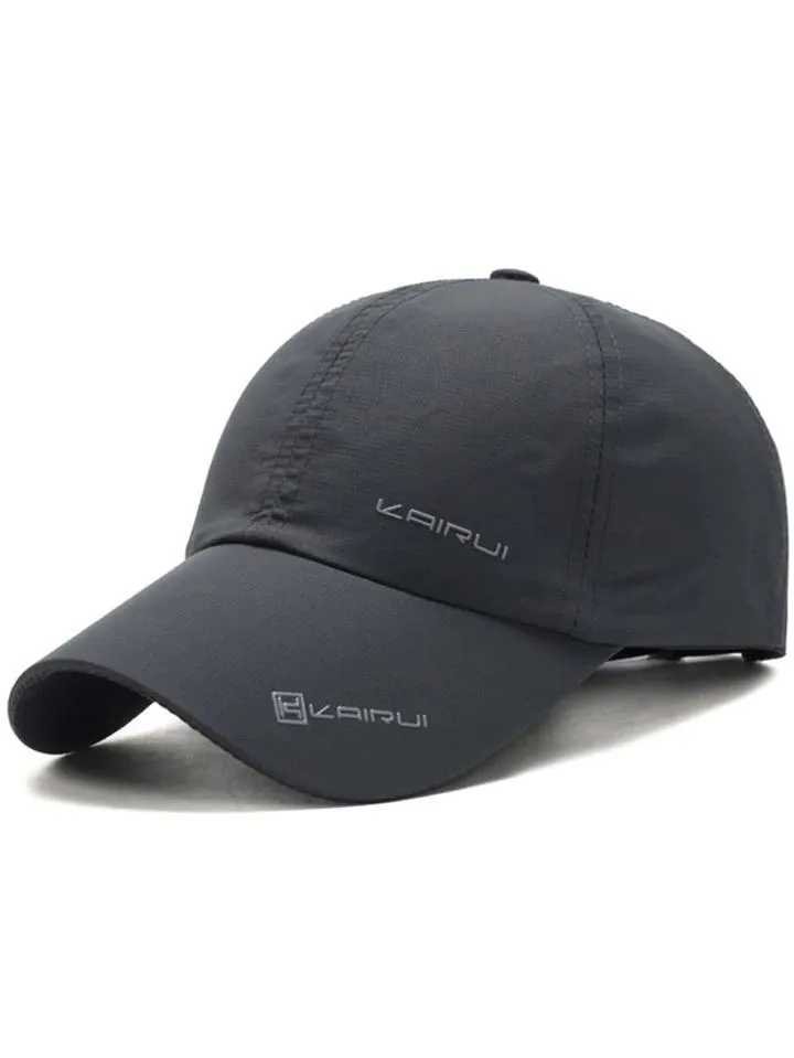 Men Letter Graphic Baseball Cap Casual S4490341
