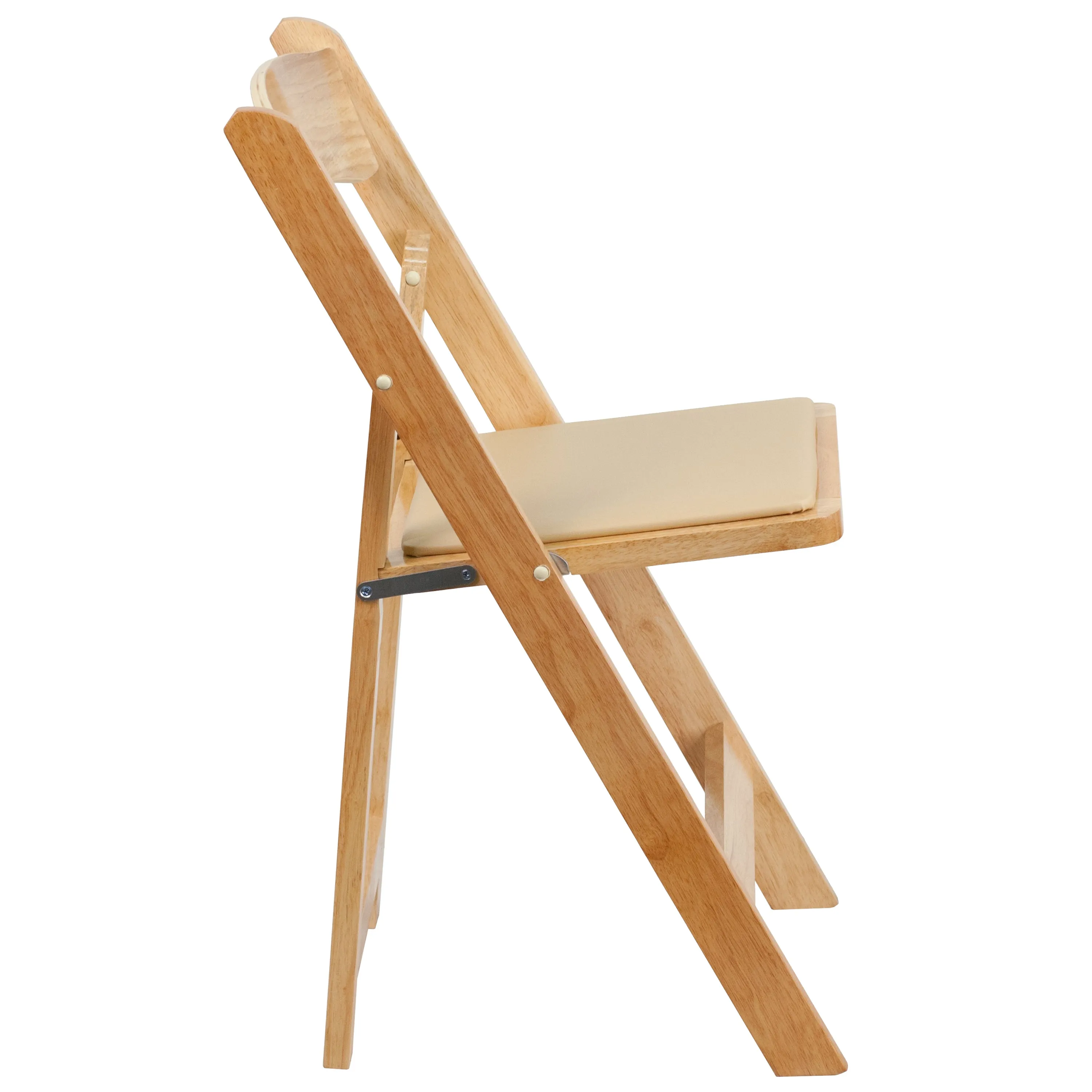 Natural Wood Folding Chair 2-XF-2903-NAT-WOOD-GG