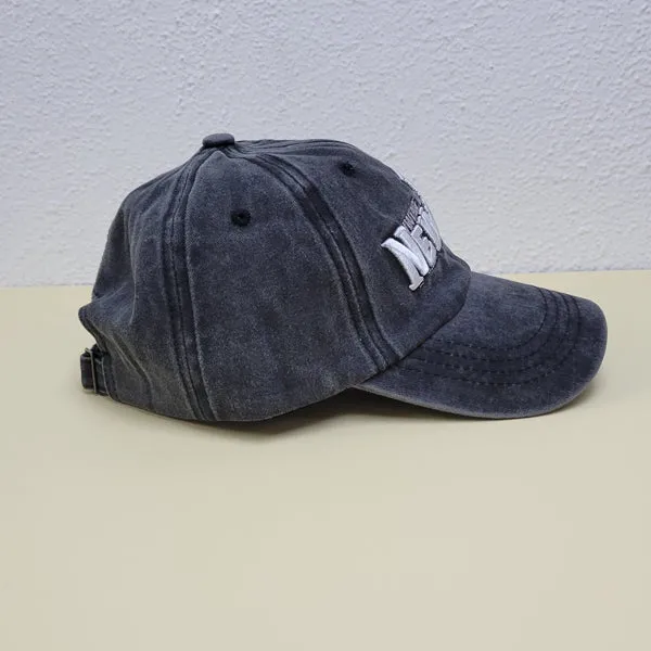 New York Embroidery Black Adjustable Baseball Cap 紐約刺繡黑色可調節棒球帽 KCHT2386