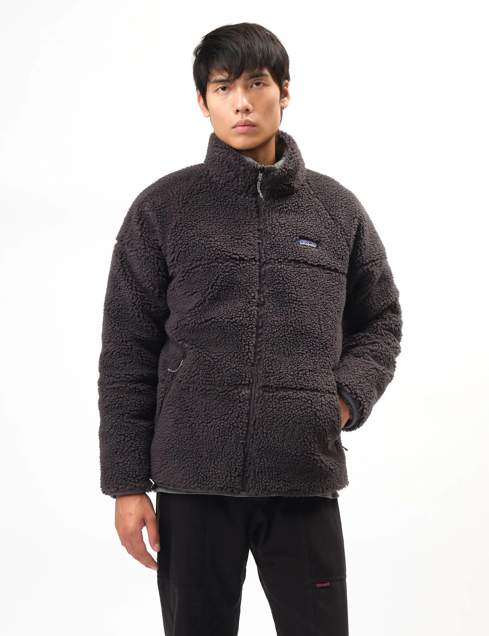 Patagonia Reversible Silent Down Jacket - Forge Grey