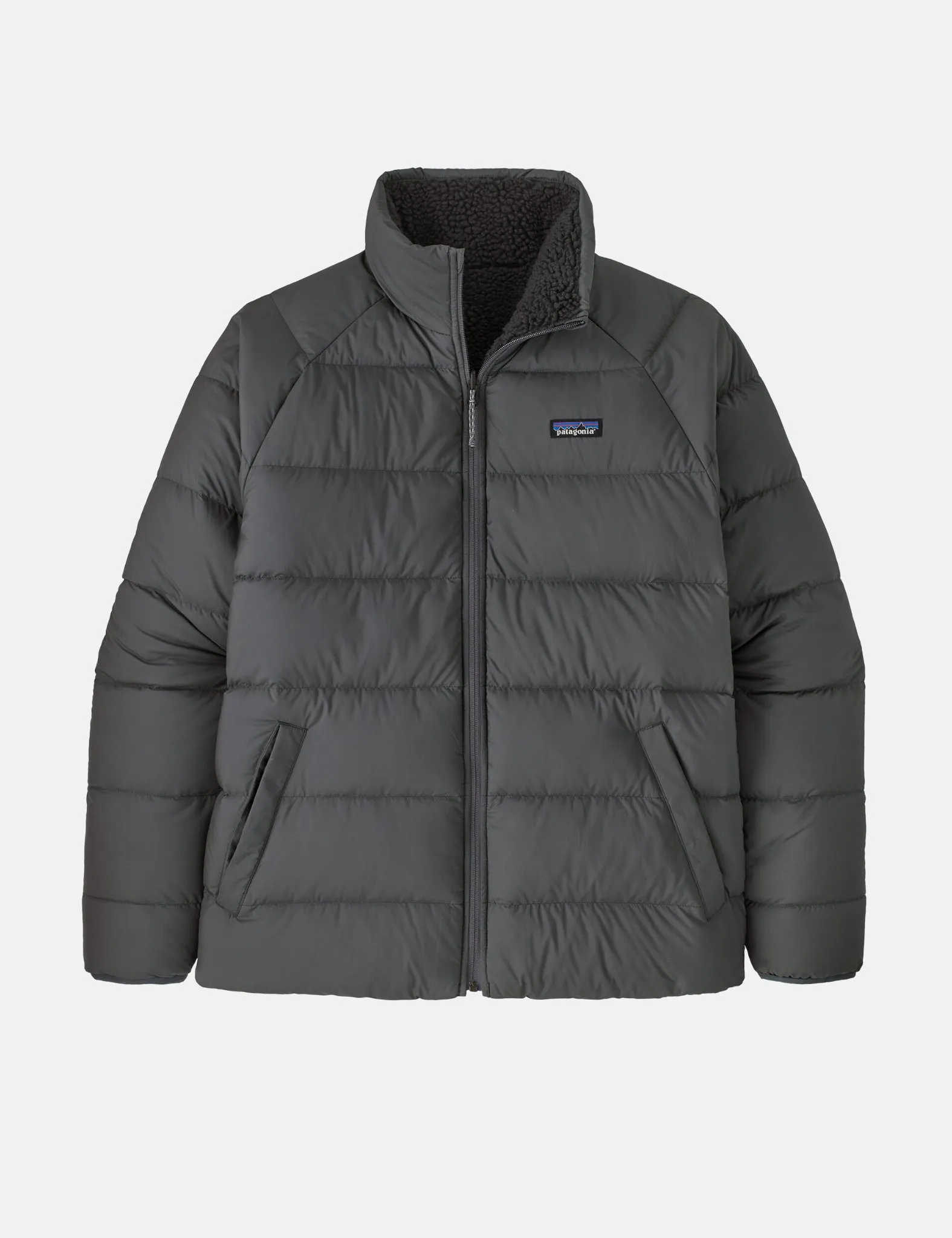 Patagonia Reversible Silent Down Jacket - Forge Grey