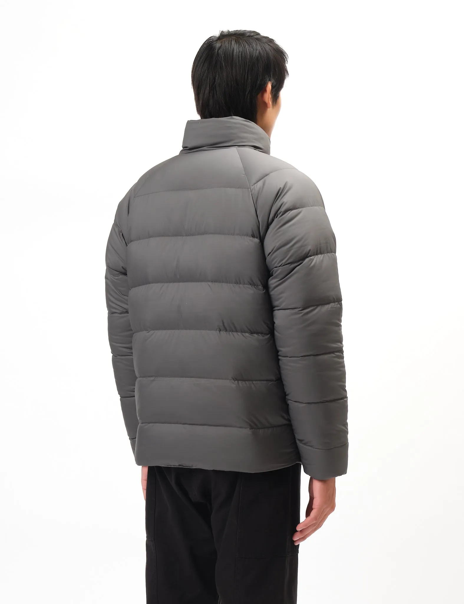 Patagonia Reversible Silent Down Jacket - Forge Grey