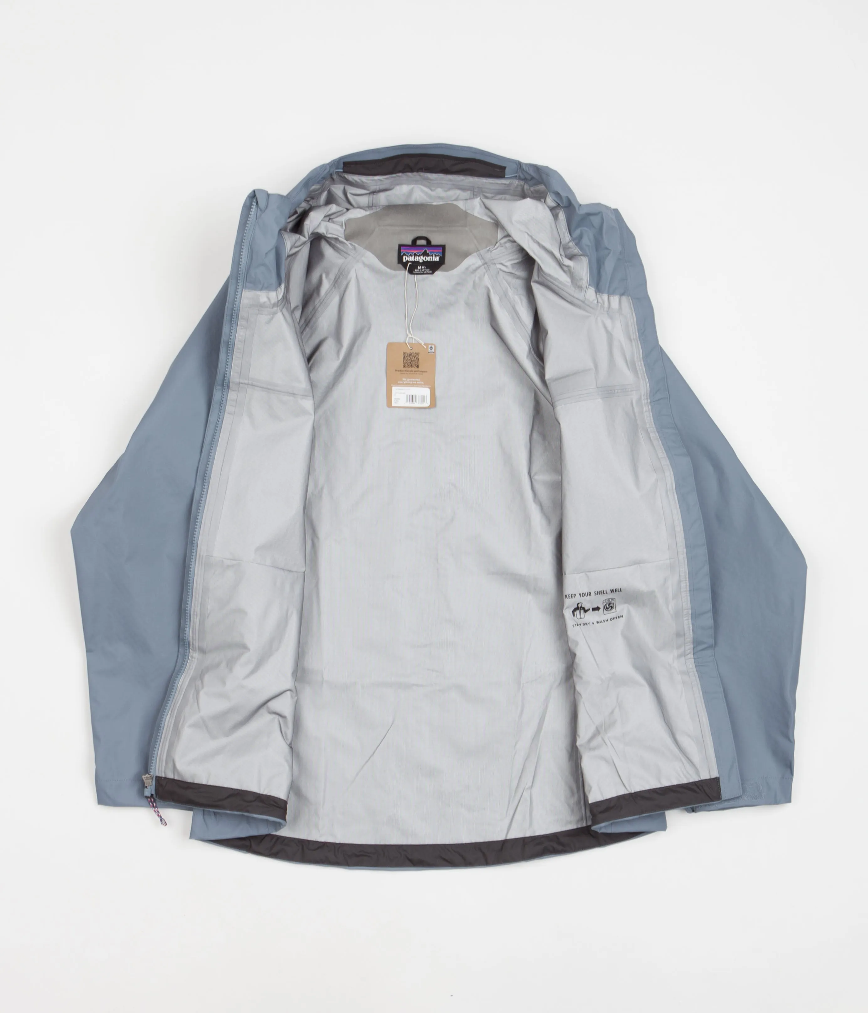 Patagonia Womens Torrentshell 3L Jacket - Light Plume Grey