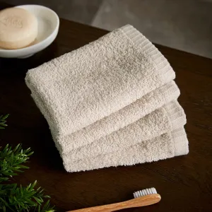 Quick Dry Face Cloth Bale Natural