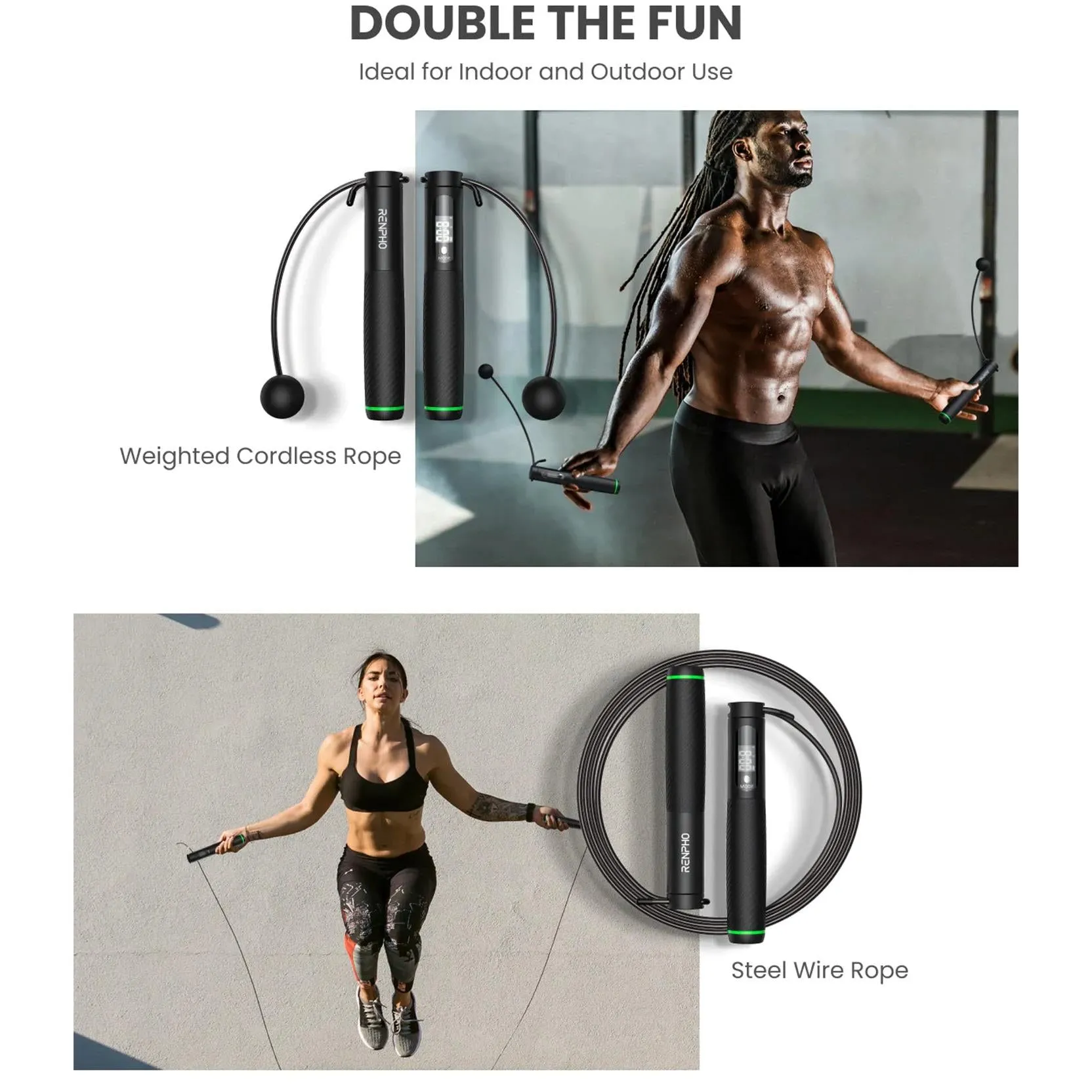 RENPHO Smart Skipping Rope