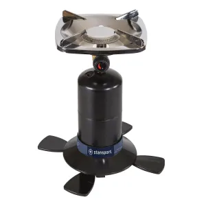 Stansport Single Burner Propane Stove Black
