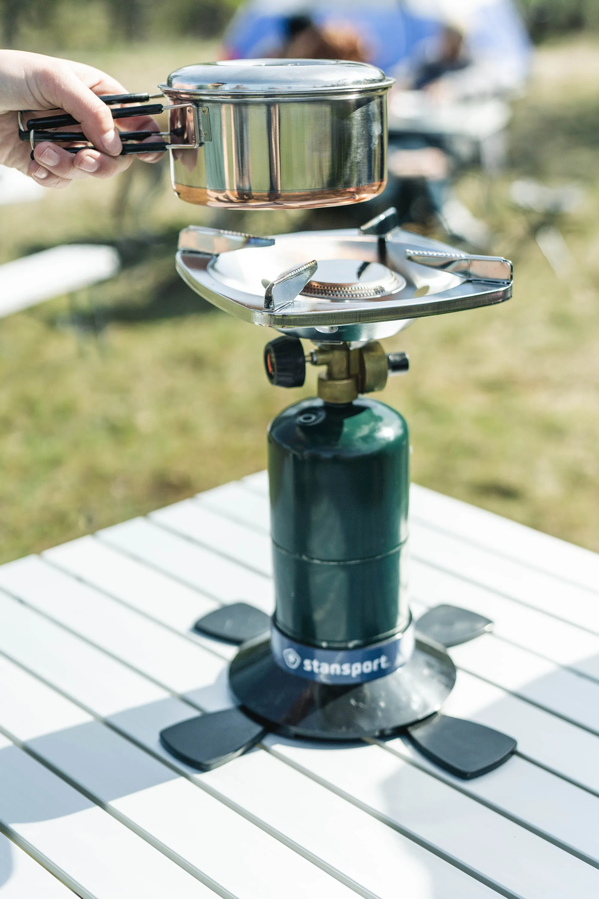 Stansport Single Burner Propane Stove Black