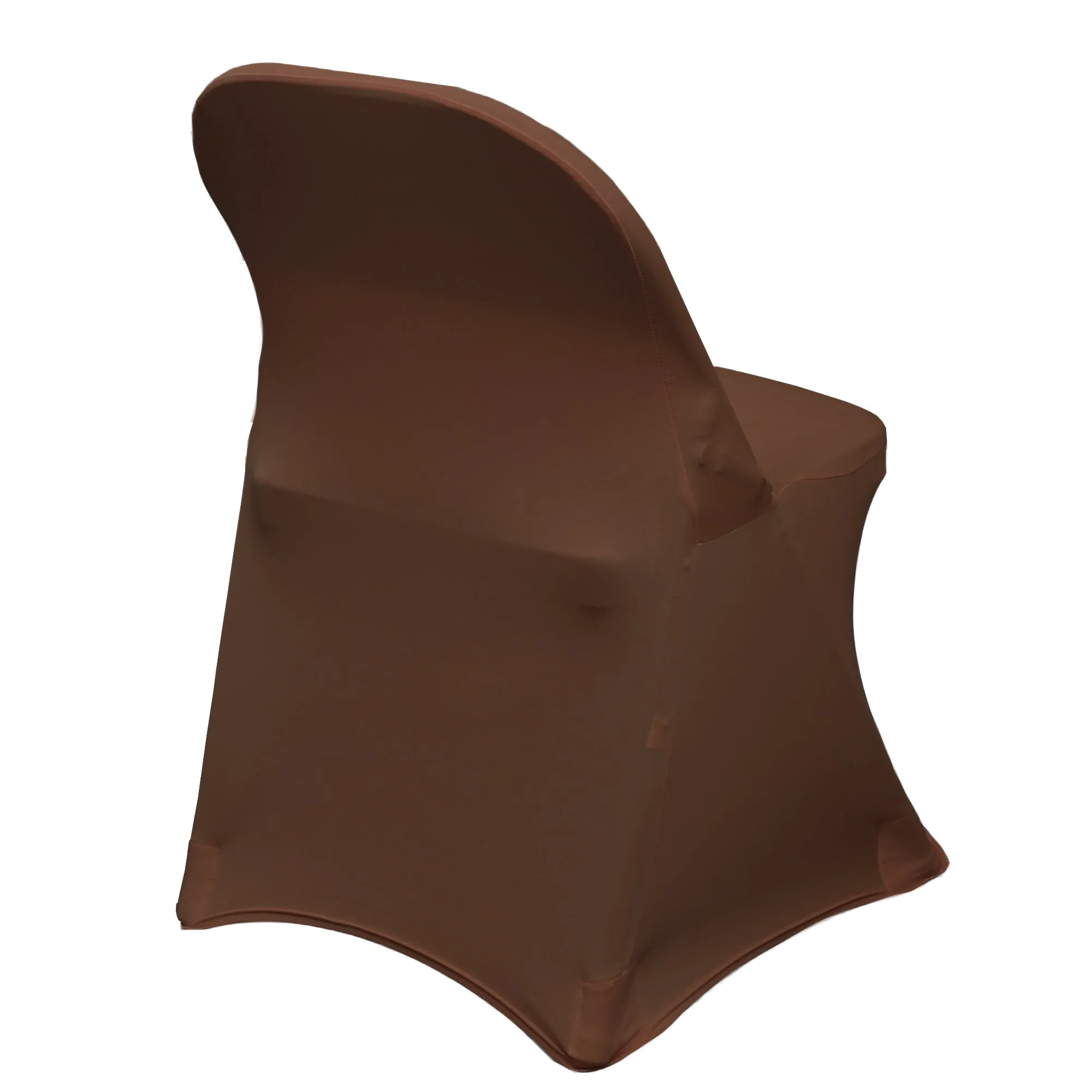 Stretch Spandex Folding Chair Cover Chocolate Brown