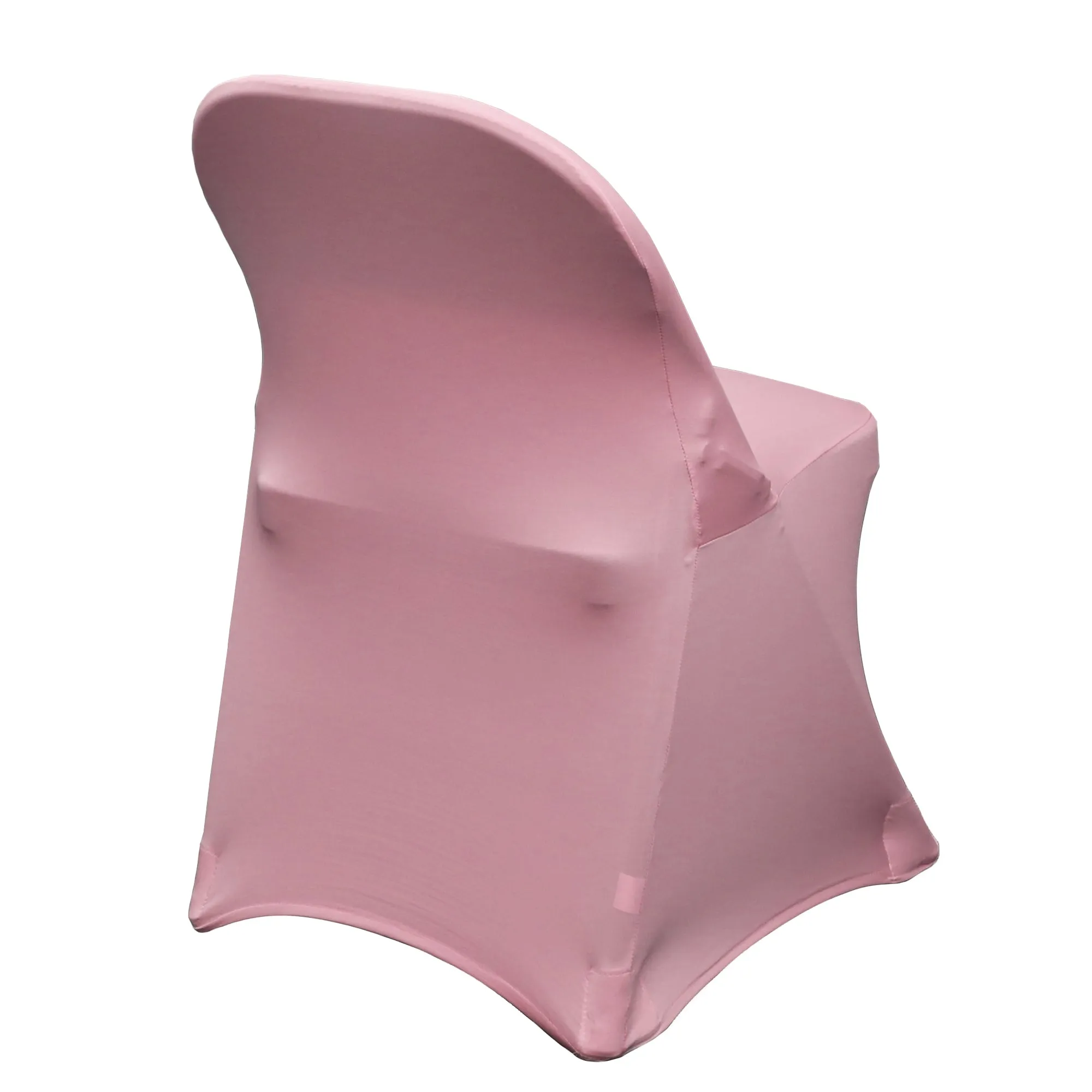 Stretch Spandex Folding Chair Cover Dusty Rose
