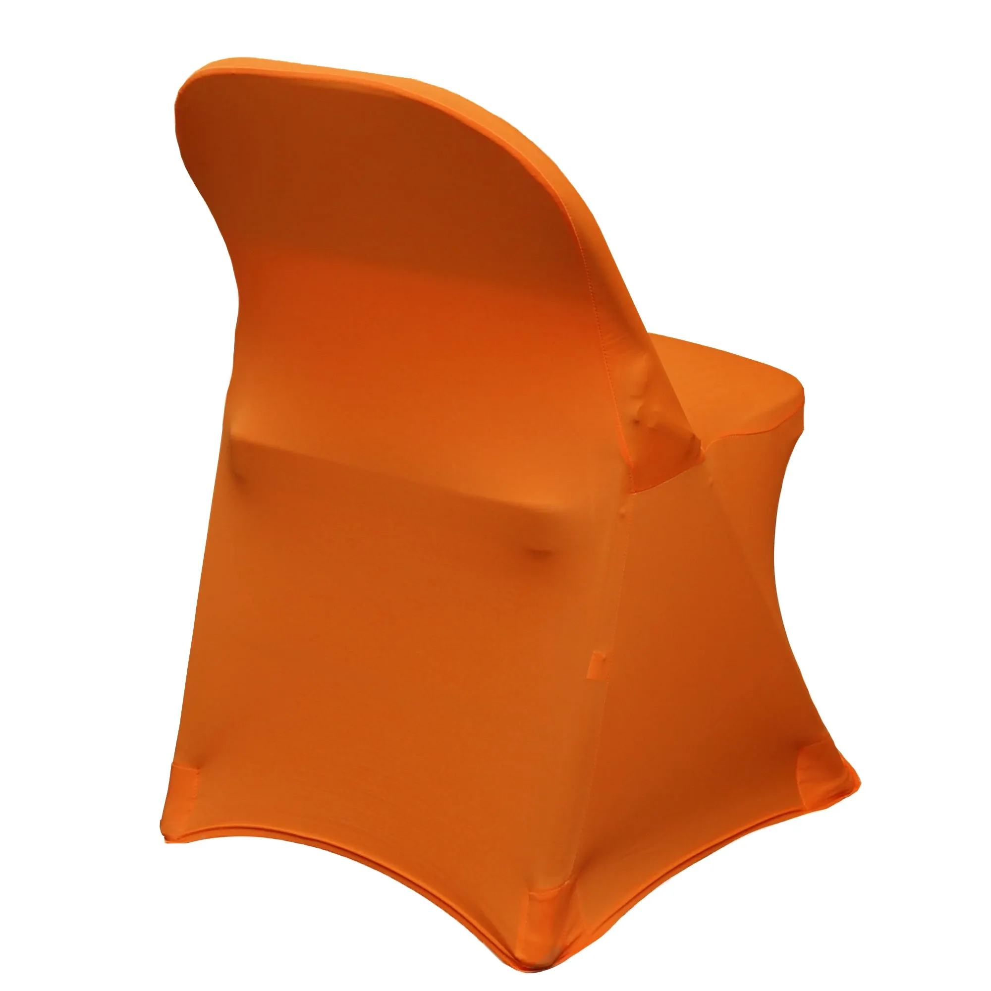 Stretch Spandex Folding Chair Cover Orange
