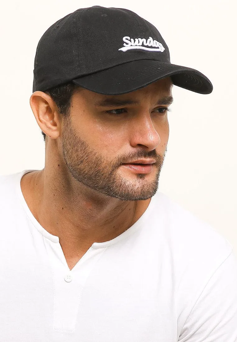Sunday Baseball Cap - Black