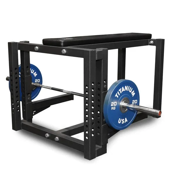 TITANIUM USA COMPETITION SERIES PRONE ROW - PULL UP BENCH