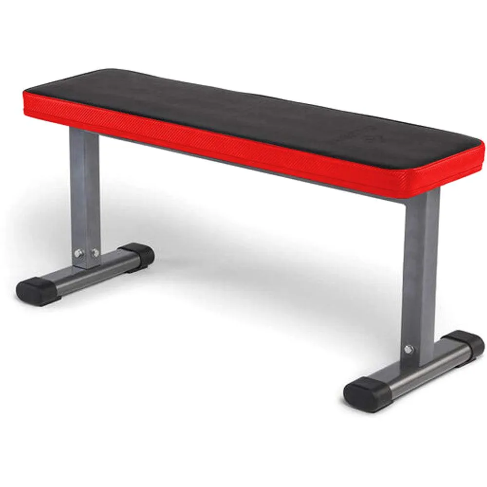 TnP Accessories Flat Bench (Black Red)