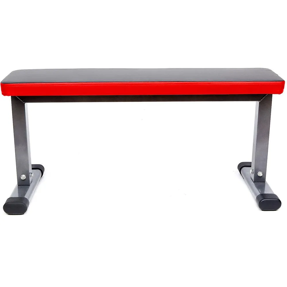 TnP Accessories Flat Bench (Black Red)