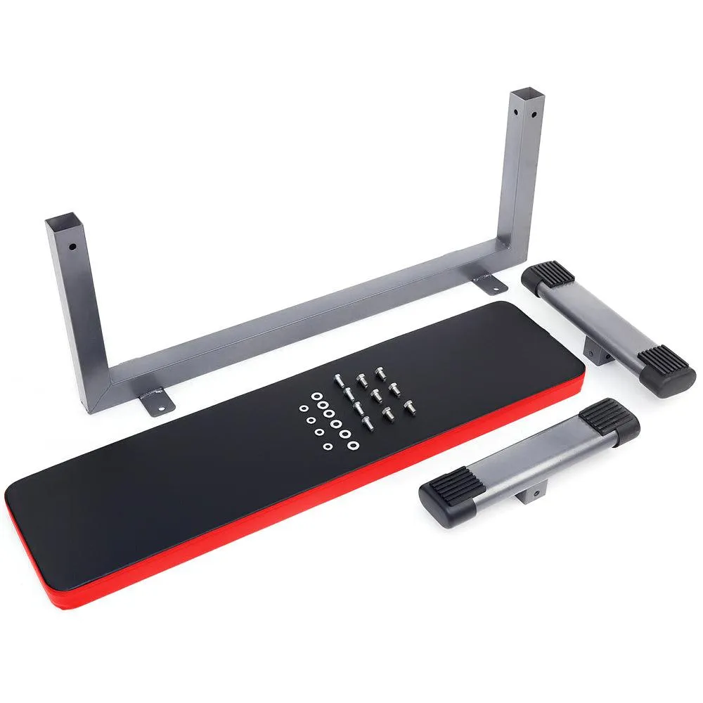 TnP Accessories Flat Bench (Black Red)