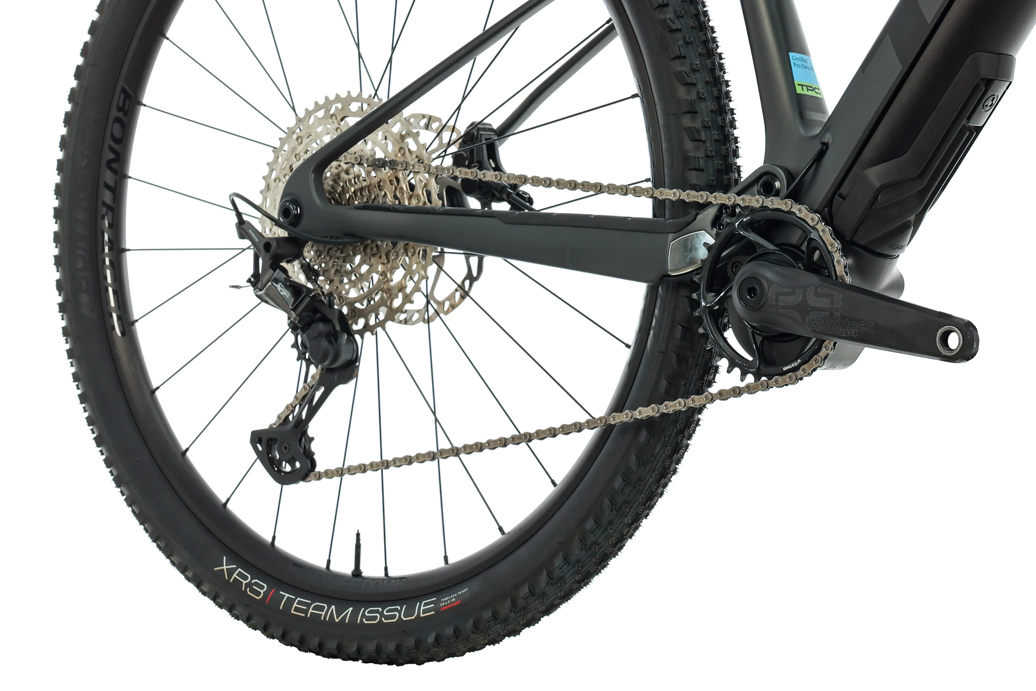 Trek E-Caliber 9.6 Gen 2 Mountain E-Bike - 2022, Small