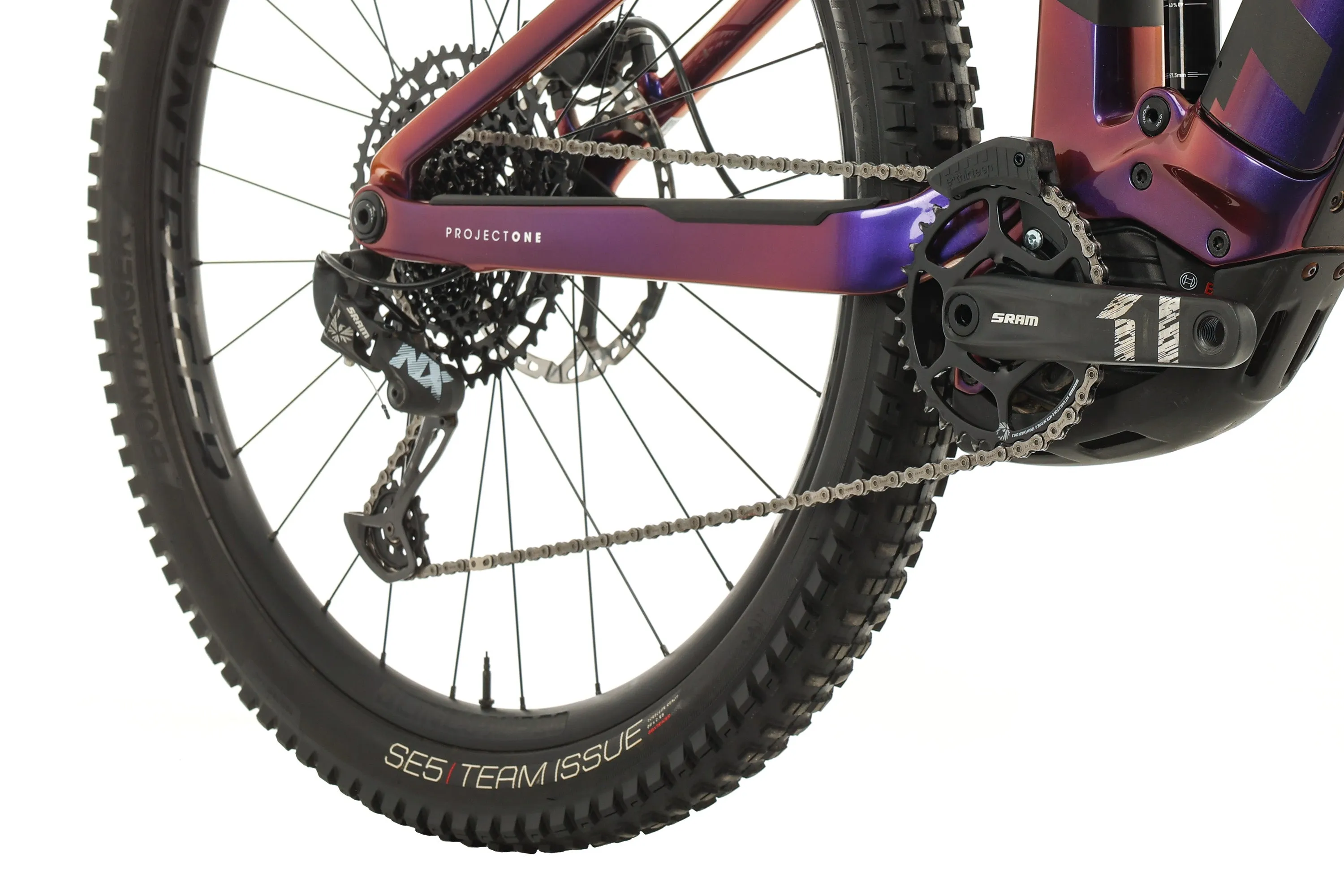 Trek Rail 9.7 Project One Mountain E-Bike - 2021, Small